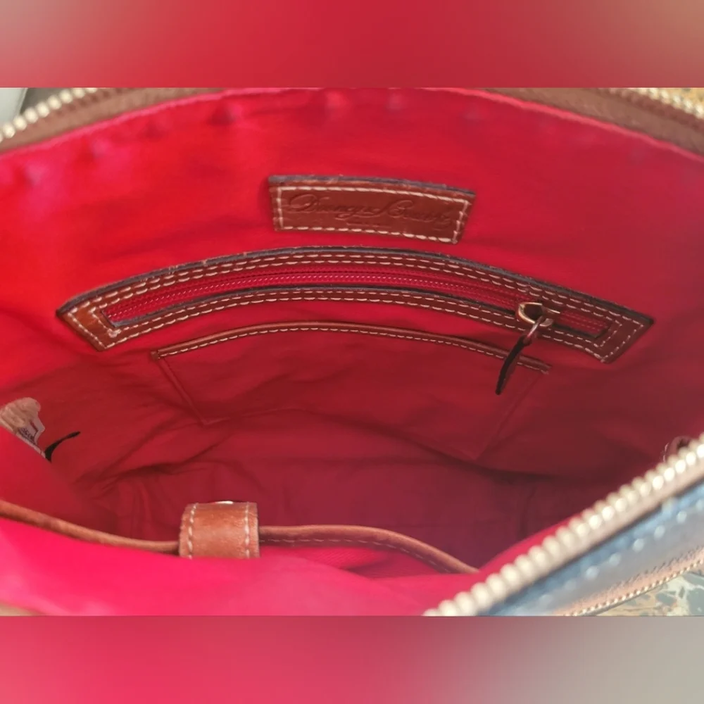 Dooney & Bourke Black and Brown Bag - Picture 9 of 12